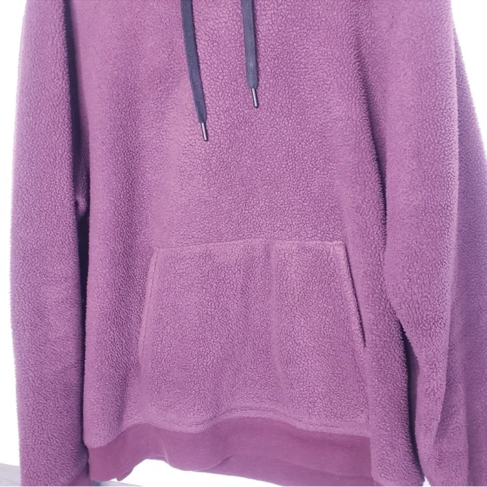 Outerknown fleece hoodie - burgundy - Picture 5 of 6